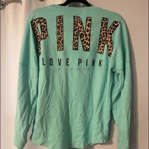 Oversized Pink Crew Neck